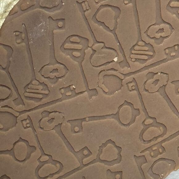 Fossil Women Size 10 Brown Leather Straps Espadrille Wedge - Picture 8 of 13